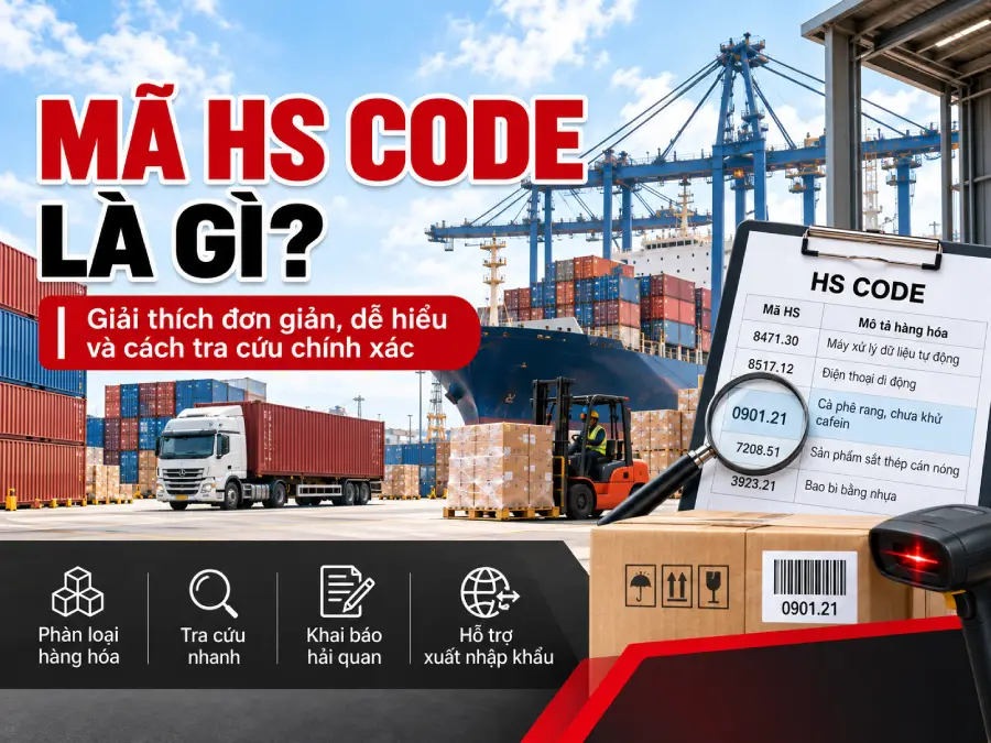 Mã HS Code Là Gì? Cách Tra Cứu Và Xác Định Chính Xác Cho Doanh Nghiệp Xuất Nhập Khẩu