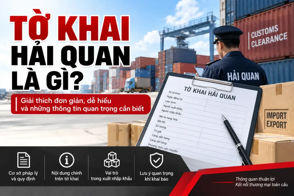 Tờ Khai Hải Quan Là Gì? Hướng Dẫn Chi Tiết Từ A-Z Cho Doanh Nghiệp Xuất Nhập Khẩu