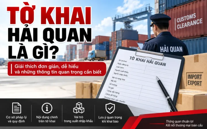 Tờ Khai Hải Quan Là Gì? Hướng Dẫn Chi Tiết Từ A-Z Cho Doanh Nghiệp Xuất Nhập Khẩu